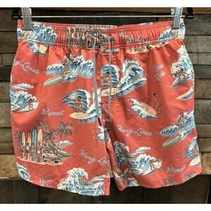 Men’s REYN SPOONER Hawaiian Surfers Board Shorts Swim Trunks Size S *A5